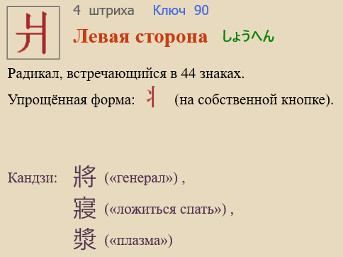 Левая сторона